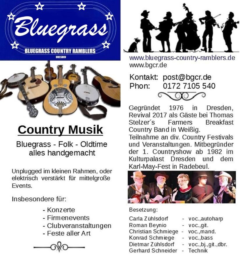 Flyer Bluegrass Country Ramblers