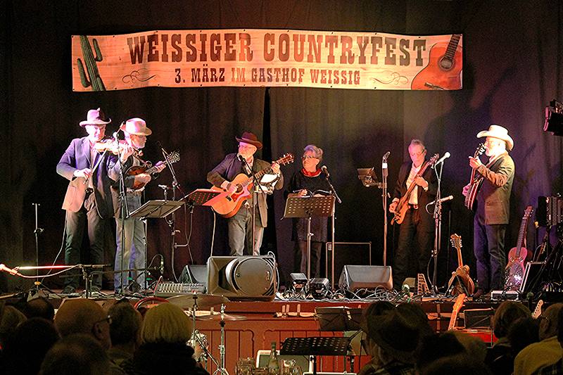 Bluegrass Country Ramblers zum Countryfest Weissig am 3.3.2018