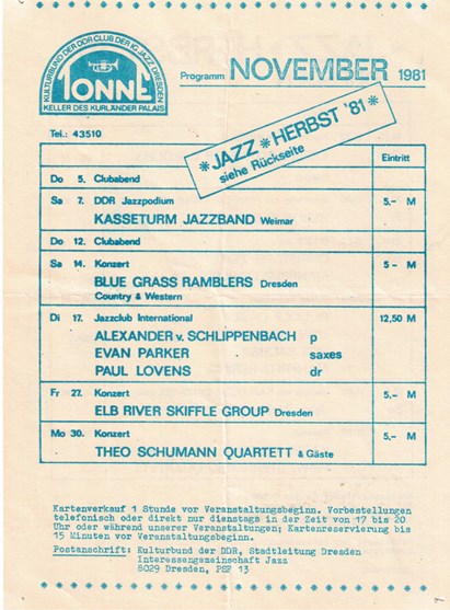 Plakat Tonne 1981
