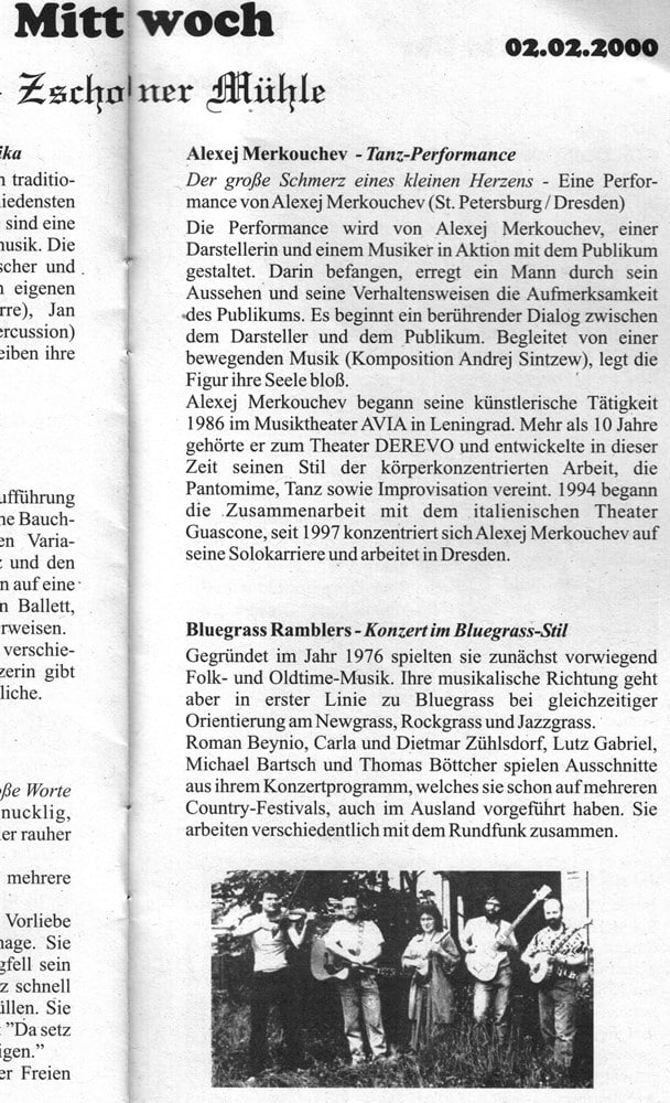 Prospekt Zschonermühle 2000